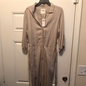 NWT Belted Abercrombie & Fitch Light Jumpsuit XL